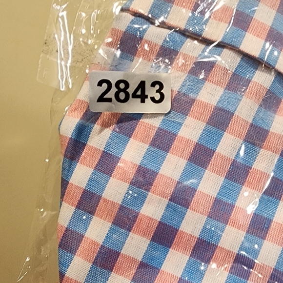 Bottoms out GAL Ghimgan plaid long Sleeves buttom down pajama top size M NWT - Picture 12 of 12